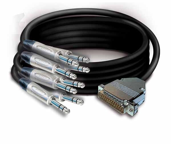 Adapter Multi Digitaal NP3X-Sub D25 Male. Tasker kabel TSK808